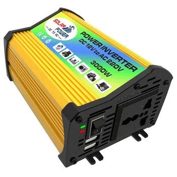 

Peaks Power 3000W 12V TO 110V AC Solar Power Inverter Built-in Cooling Fan Car Converter Inverters for Solar Inverter