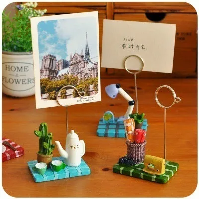 

Message Folder Notes Decoration Photo Frame Desktop Clip Sticky Creativity Clip Card Holder Picture Holder Metal Card Holder