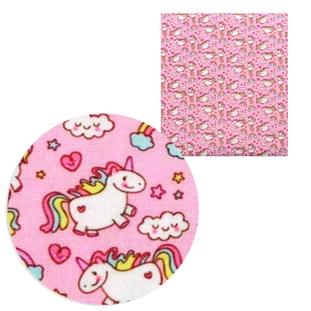 

50*140cm Printed 4 Ways Stretch Knit Fabric for Tissue Sewing Quilting Fabrics for Patchwork Needlework DIY Handmade,c12252