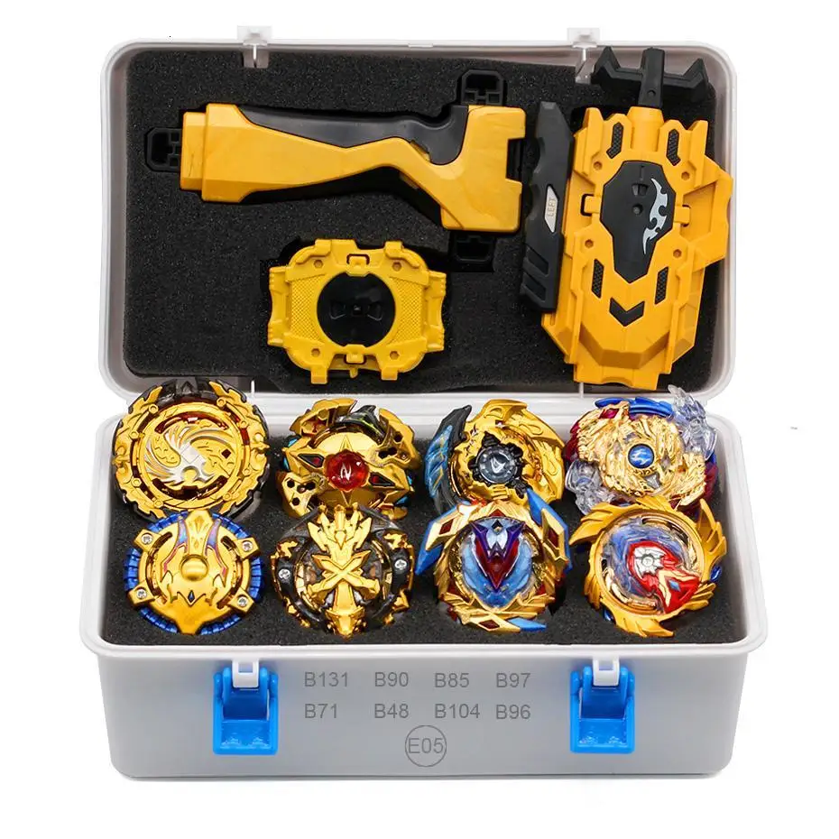 Новые комбинированные игрушки Beyblades TAKARA TOMY Beyblade Metal Fusion Arena Blade Bey Launcher Bayblade волчок игрушки - Цвет: E05