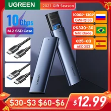 Ugreen — Boîtier SSD vers USB, Type C 3.1, adaptateur pour NVME NGFF SATA M/B 