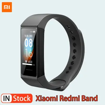 

Xiaomi Redmi Band 4 Smart Wristband Heart Rate Sport Monitor Bluetooth 5.0 Waterproof Fitness Bracelet 1.08" Large Touch Screen