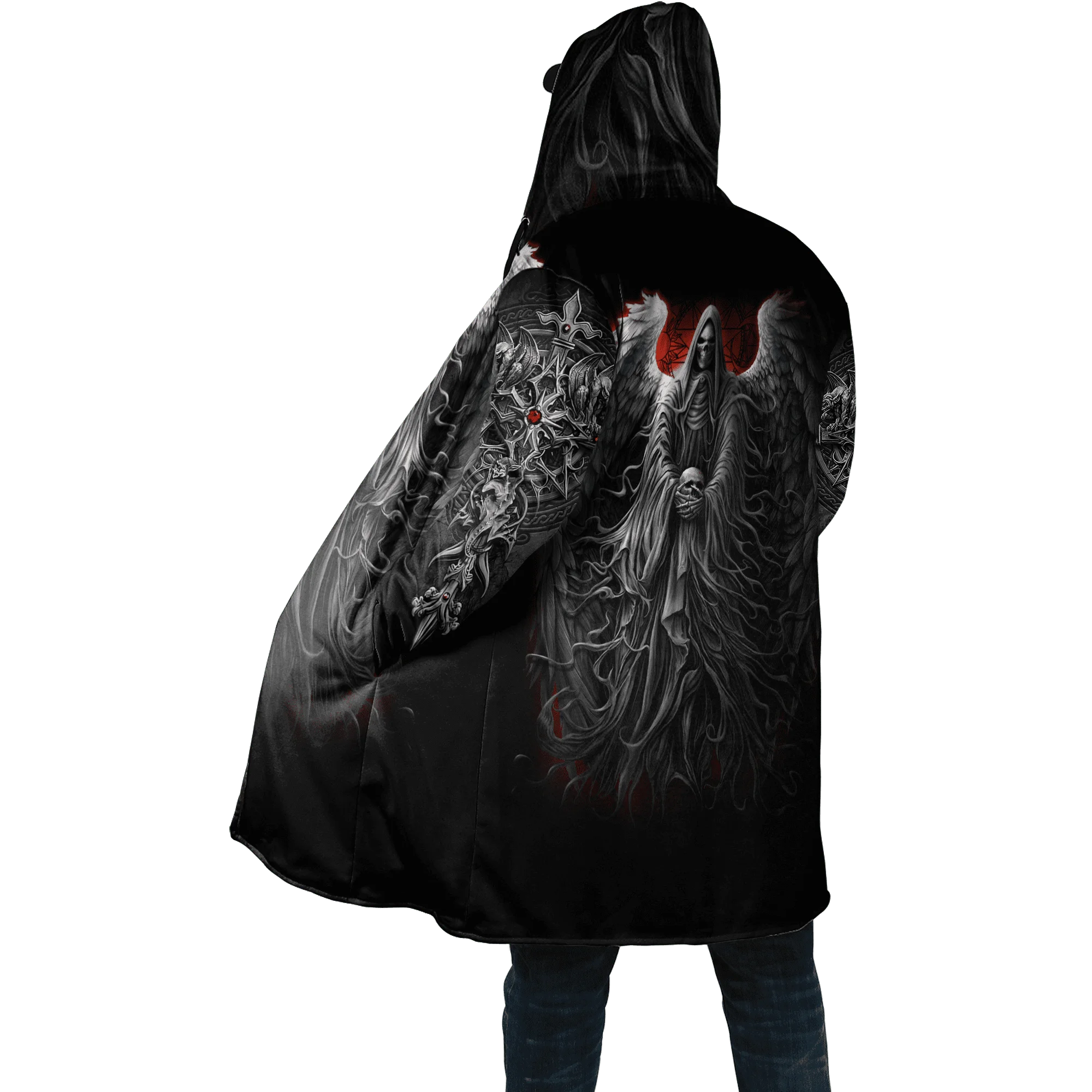 Sweat à Capuche DC Cloak Homme - Taille XL, Noir/camouflage, Technique, Neuf