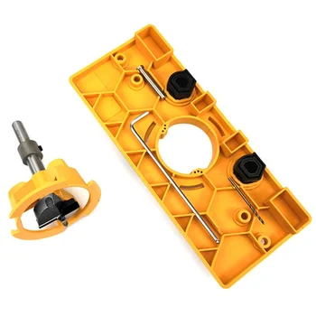 

Hot Hinge Drilling 35mm Hand Tools Locator Hole Opener Easy Operate Guide Cup Manual DIY Woodworking XJS789