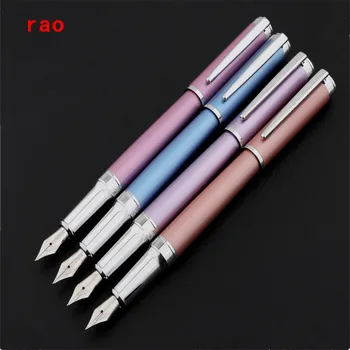 

New Luxury quality 05 Metal colour Stationery office supplies School Supplies Fountain Pen ink pen art supplies