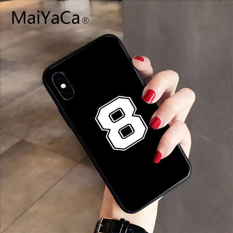 black letter and number