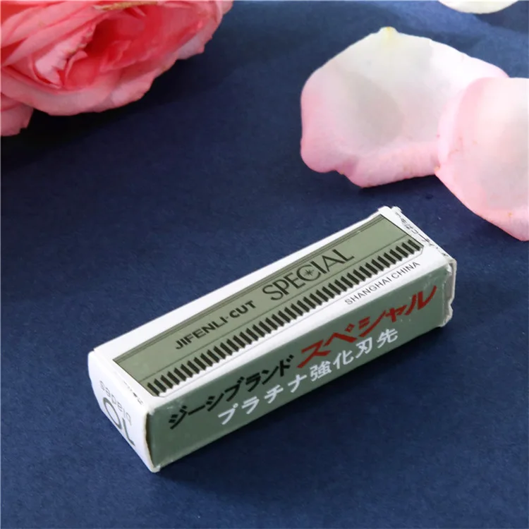 

South Korea Beauty Eyebrow Scraper Thrush Eyebrow Knife Instrument Makeup Artist Only Japan Repair Eyebrows Blades (10 Pieces)