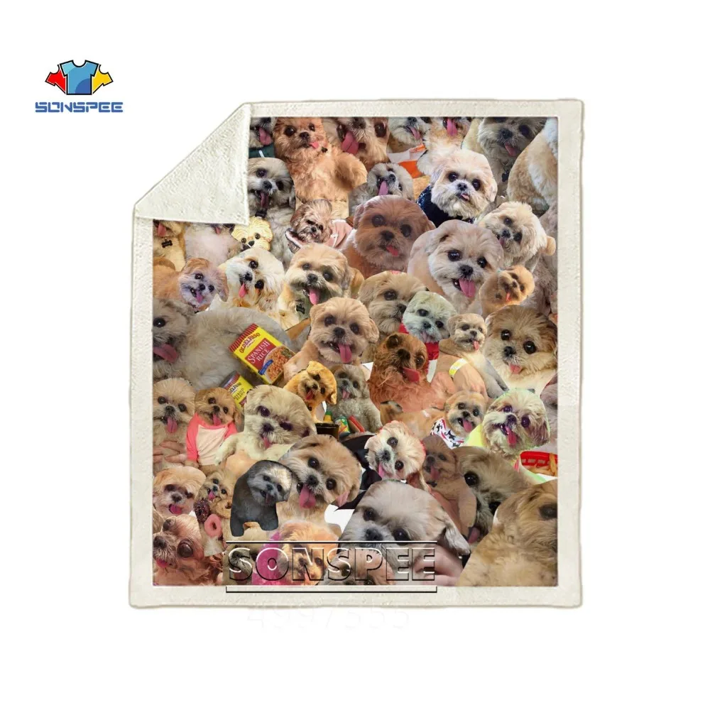 SONSPEE, собака, тигр, волк, животное, Harajuku, для детей и взрослых, 3D принт, одеяло, удобный диван, Стёганое одеяло, теплое постельное белье, диван, одеяло для сна