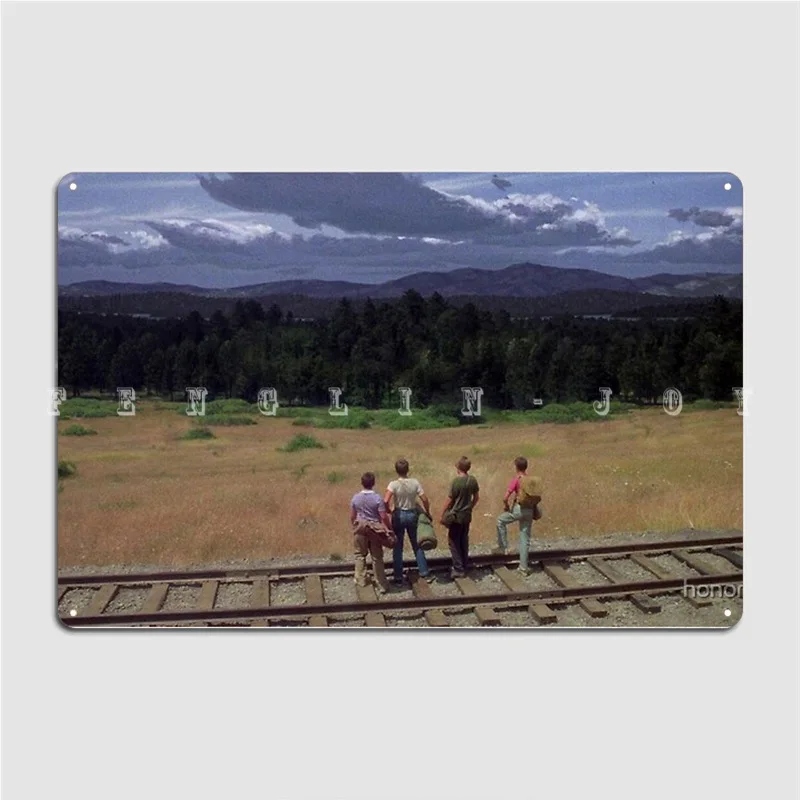 Stand By Me Metal Plaque Poster Cinema Garage Kitchen Custom Tin Sign | Дом и сад