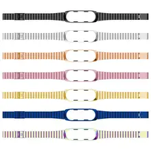 Для mi Band 4 сменный металлический ремешок Безвинтовой браслет из нержавеющей стали сменные аксессуары для Xiaomi mi band 3/4