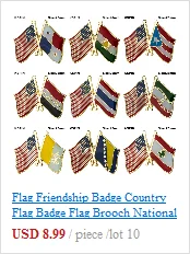 Netherlands and Turkey Friendship Badge Metal Lapel Pins for Clothes Badge on Backpack Brooch Jewelry 10pcs XY0344