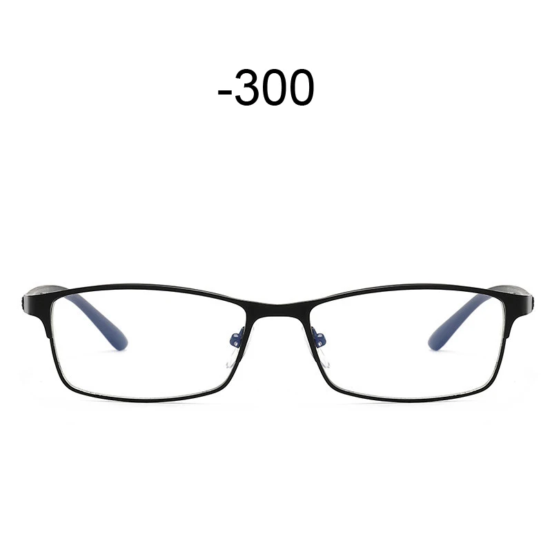IBOODE TR90 очки для близорукости классические деловые очки для близорукости с защитой от Blu-ray очки унисекс 100 градусов-400 градусов - Цвет оправы: YJ7796.300