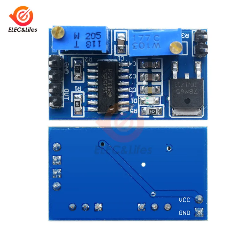 SG3525 78M05 регулятор чип PWM контроллер Модуль Регулируемая частота 100-400 кГц 8 V-12 V