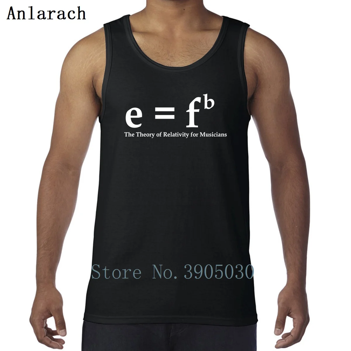 

Efb Theory Of Relativity For Musicians Vest Anti-Wrinkle Great Personalized Tank Top Men Undershirt Summer Style 100% Cotton