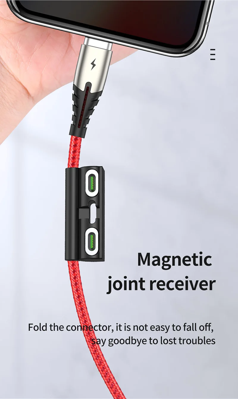 Магнитный кабель usb type-C из TOTU цинка для iPhone, кабель для быстрой зарядки, кабель Micro USB C для xiaomi redmi note 7 pro