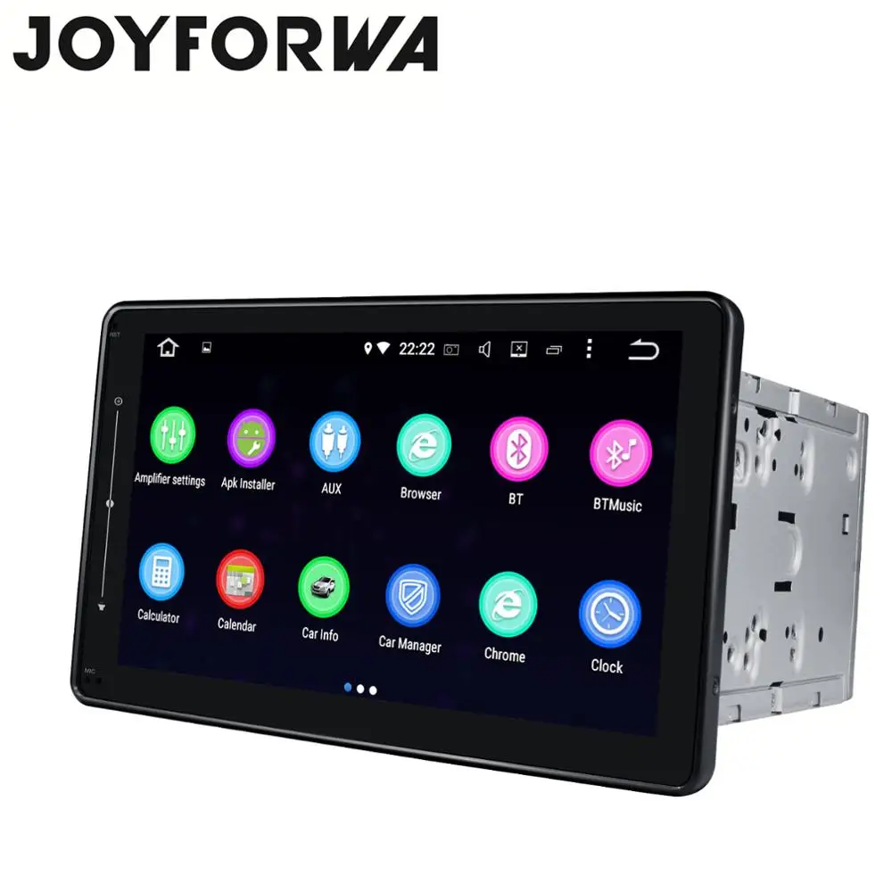 Cheap 1280*720 8" 2Din Android 8.1 Car Stereo Auto Radio Audio Head Unit GPS Navi SPDIF DSP Subwoofer OBD DVR 4G SIM Carplay DAB+ WiFi 3