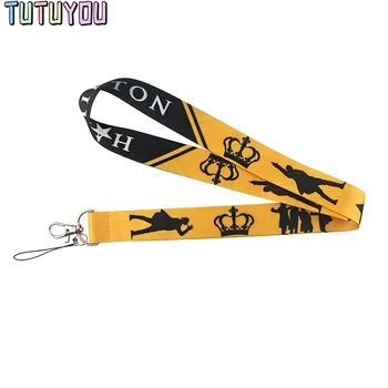 

PC1237 Wholesale 20pcs/lot Broadway Musical Hamilton Neck Strap Lanyards ID Badge Card Phone Gym Strap Webbing Necklace Gift