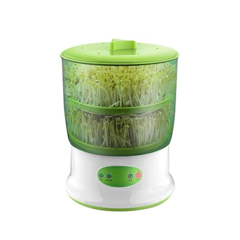 

2/3 Layers Digital Intelligent Bean Sprouts Maker Household Vegetable Seedling Growth Bucket Thermostat Green Seeds Growing Auto
