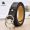 Women Double Ring Alloy Pin Buckle Belt Women's Accessories Accessories