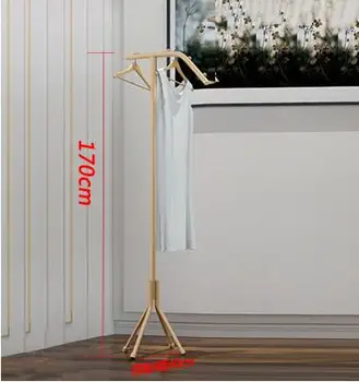 

Clothing store new display rack wedding display rack men and women clothes floor hanger Nakajima bedroom side rack 006