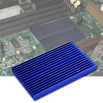 

New Heat sink 100*60*10mm DIY IC Heat sink Aluminum Cooling Fin