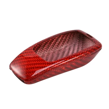 

Real Carbon Fiber Case Remote Fob Red Key Cover Fit for BENZ 2017 W213 E-CLASS E300