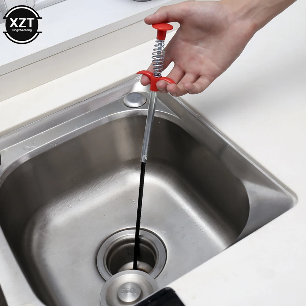 90CM Multifunction Cleaning Claw Hair Catcher Kitchen Sink Cleaning Tool Hair Clog Remover Grabber Shower Drains Bath Basin shower drain catcher hair drain catcher hair drain filter floor drain hair catcher drain hair catcher floor drain hair filter