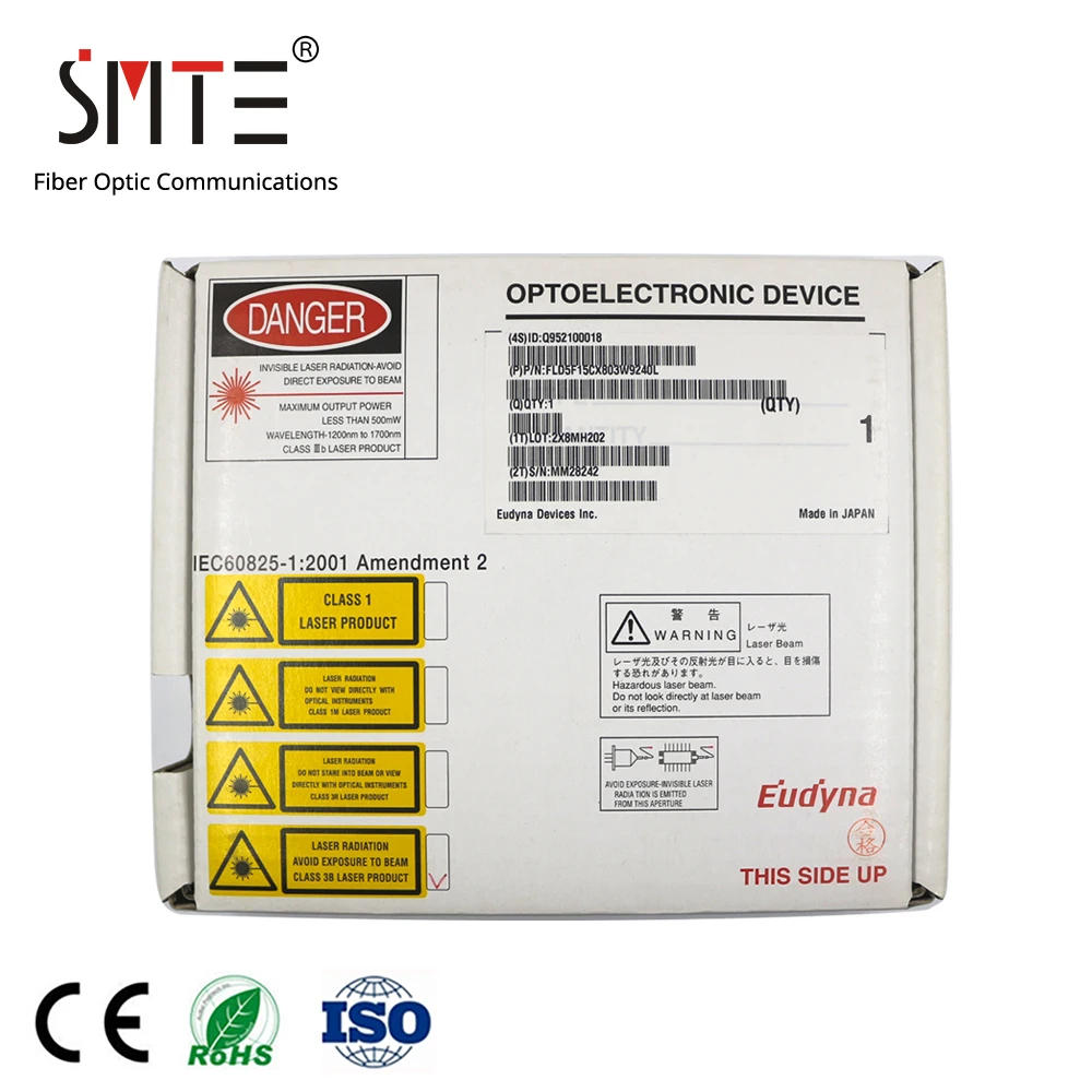 FLD5F15CX DFB DWDM волоконный лазер в форме бабочки источник света FLD5F15CX802W9260L для
