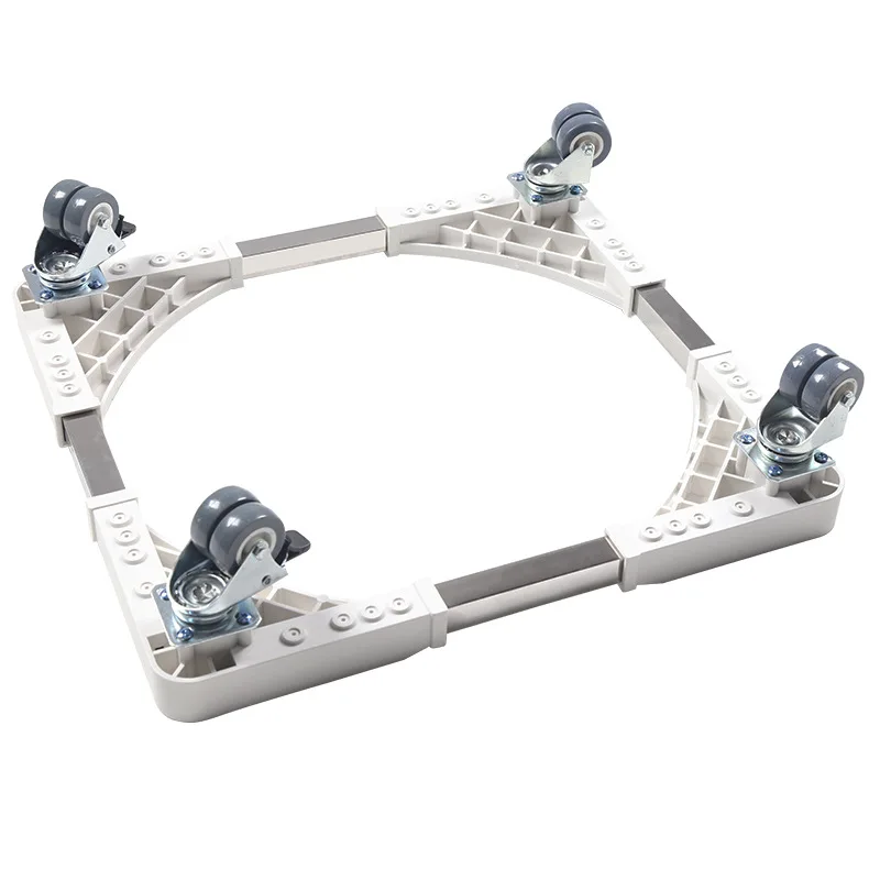 

Wholesale Stainless Steel Washing Machine Base Brace Washing Machine Frame Washing Machine Bracket Refrigerator Movable Rack Ref