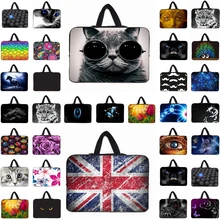 Неопреновая водонепроницаемая сумка для компьютера 10 11,6 12 13 13,3 14 15 15,6 17 10,1 компьютерные сумки ручные Чехлы для lenovo acer Aspire One