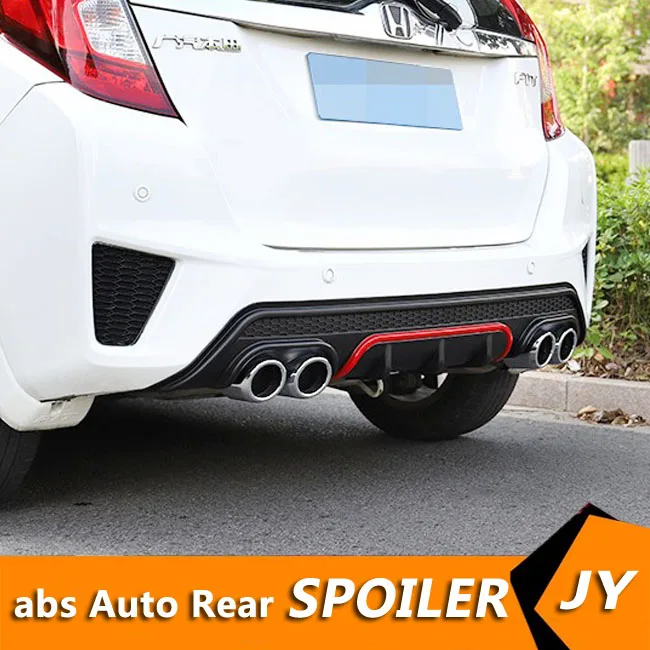 

For HONDA FIT JAZZ Body kit front Bumper 2014-2017 For JAZZ 4CK Diffuser Bumpers Protector bumper Before Rear lipspoiler