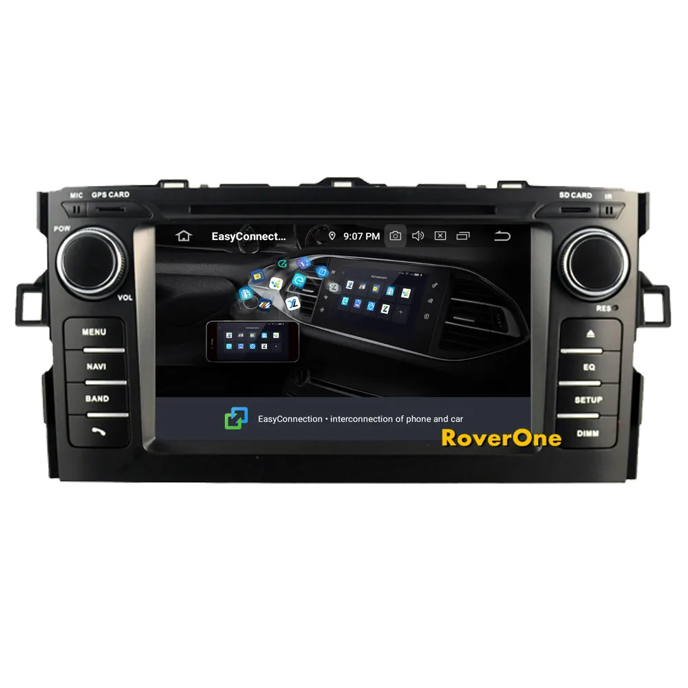 Excellent RoverOne Car Accessories For Toyota Auris 2008 - 2012 Android 9.0 4G+64G Auris DVD GPS Navigation Head Unit Radio Stereo 11