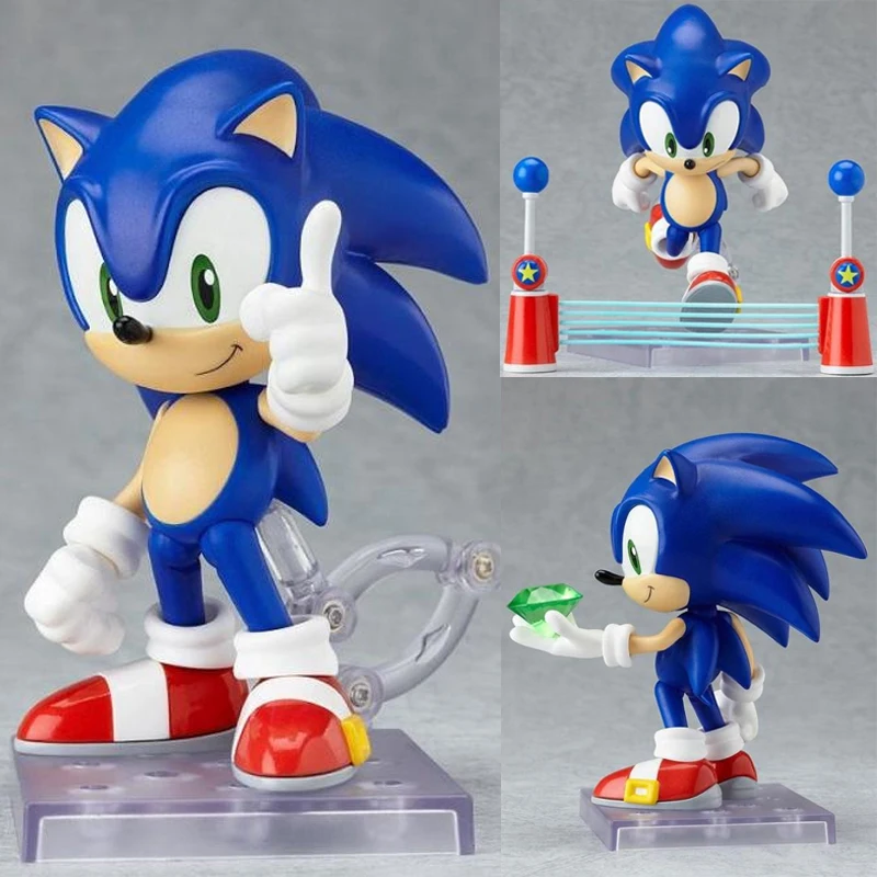 

Sonic The Hedgehog Action Figure Toy Sonic 10cm PVC Model Toys For Kids Birthday Christmas Gift