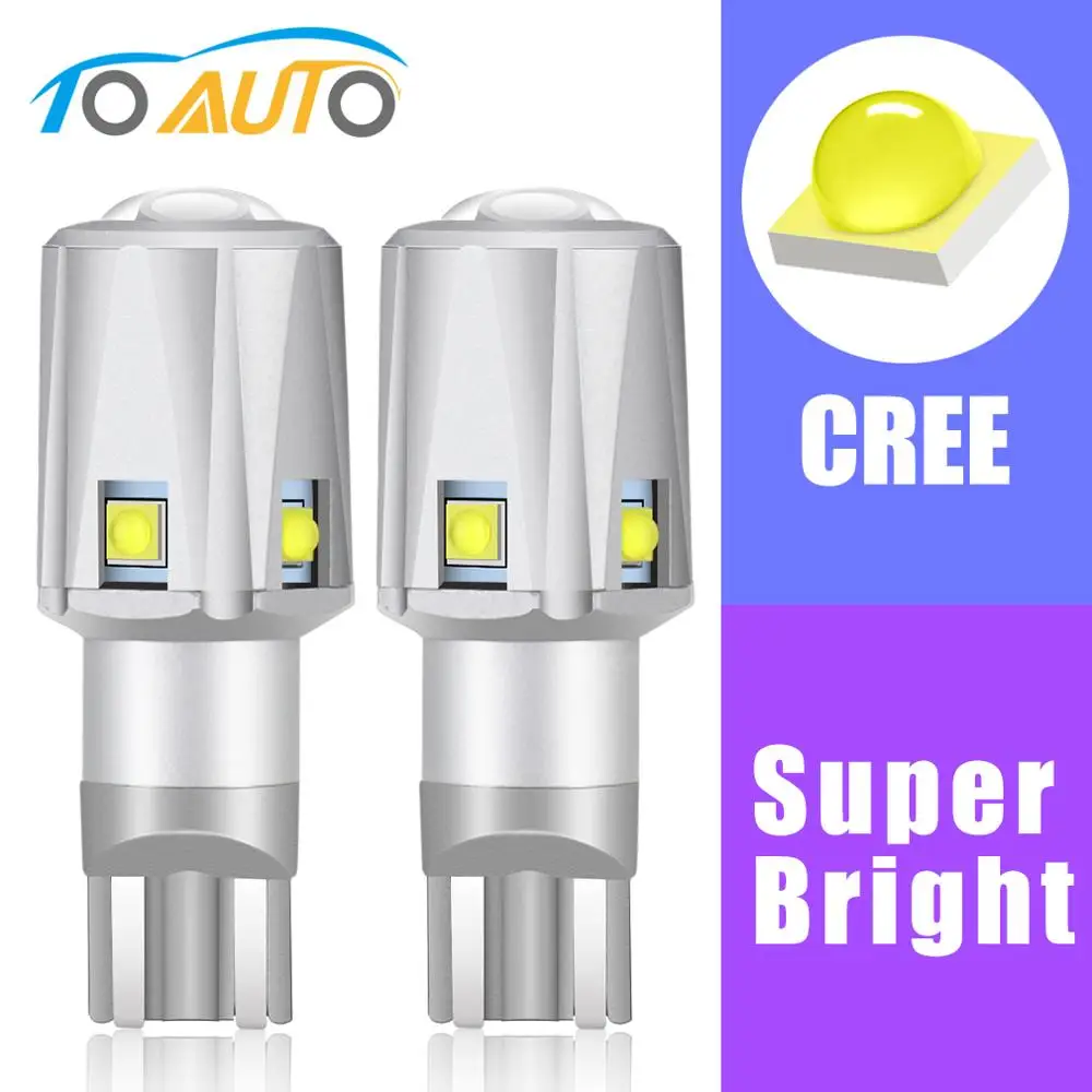 2pcs T15 W16W Led Bulb 921 Canbus Error Free 6SMD High Quality Chips Reserve Lights Tail Lamp Car Daytime Running Light 12V | Автомобили и