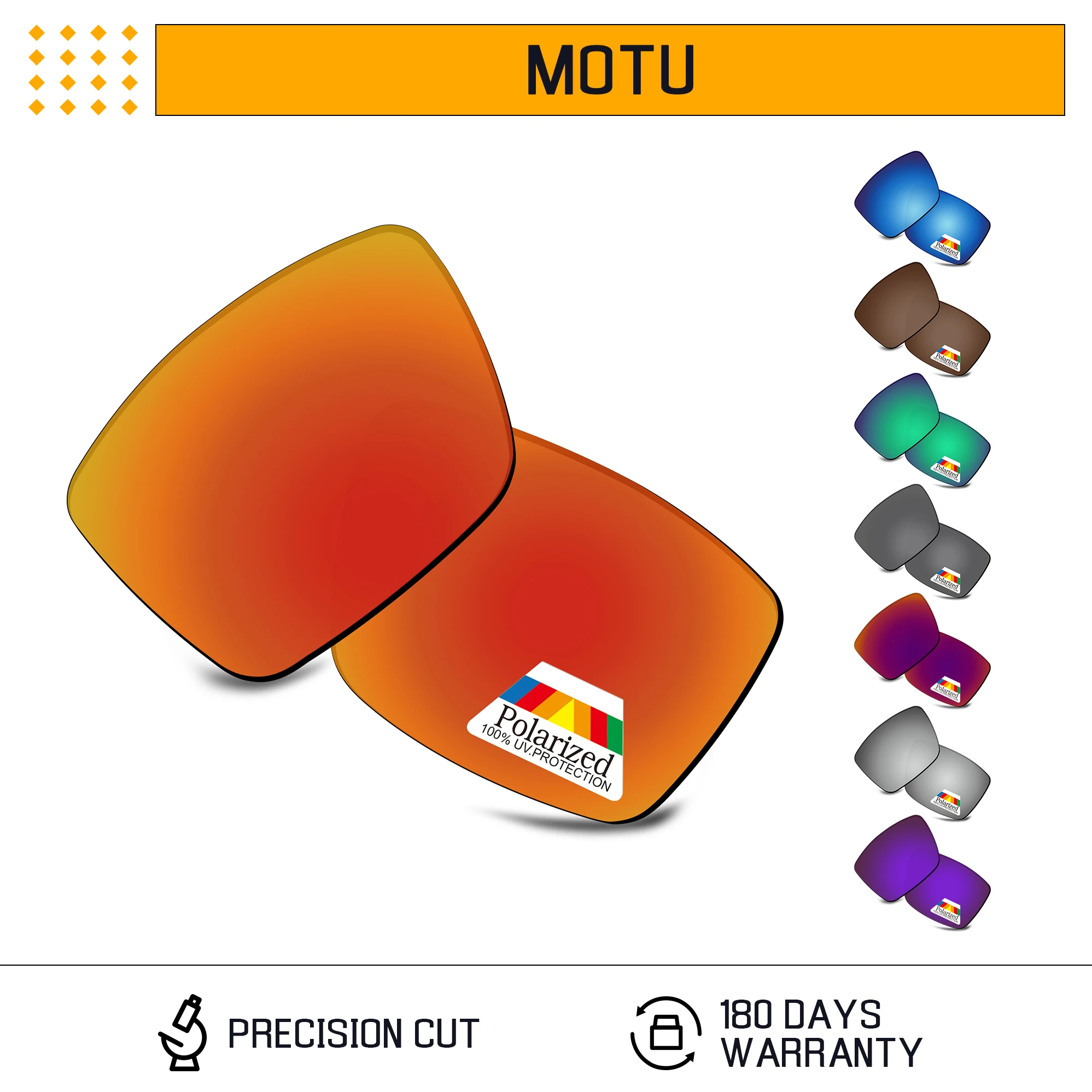Lenti Di Ricambio Polarizzate Bwake Per-Montatura Per Occhiali Da Sole Costa Del Mar Motu-Opzioni Multiple