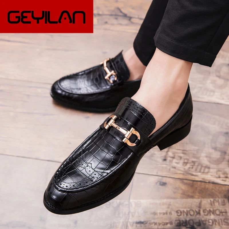 

Pointed Toe Mens Dress Shoes Genuine Leather Luxury Wedding Shoes Floral Print Men Flats Office wedding party Formal Shoes k4