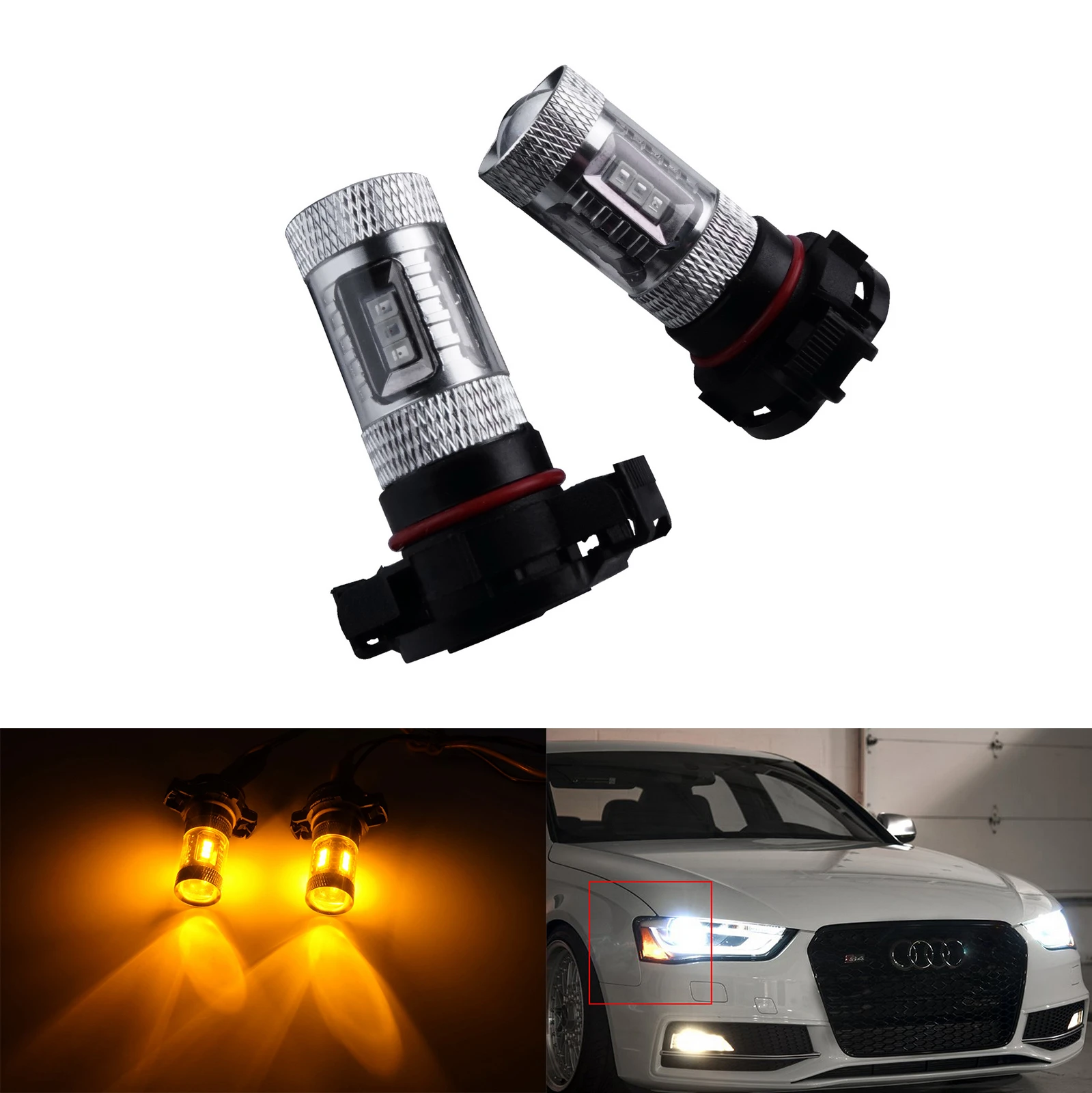 led аналог лампы h6w, какие варианты? — Audi A4 (B6), 1,8 л, 2003