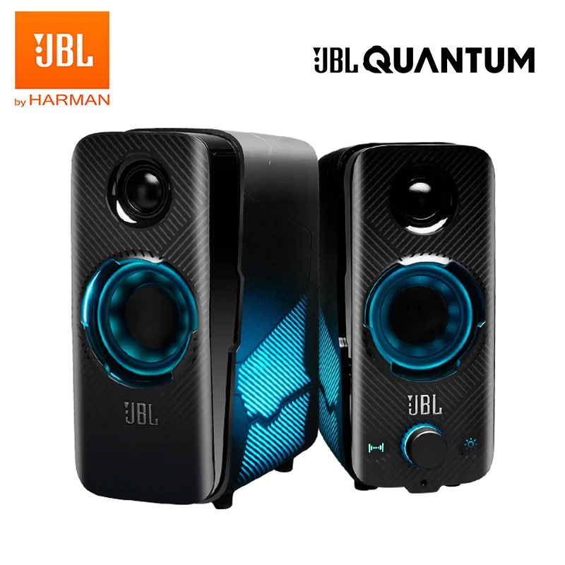 公式の JBL Quantum DUO USB 3.5mm Bluetooth ワイヤレス接続 対応 ゲーミングスピーカー ライティング機能搭載  ネコポス不可