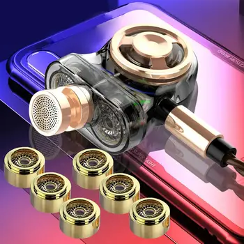 

QKZ CK10 Stereo Bass Sound Earphone In-Ear Sport Earphones for xiao mi iPhone Samsung Headset fone de ouvido auriculares MP3