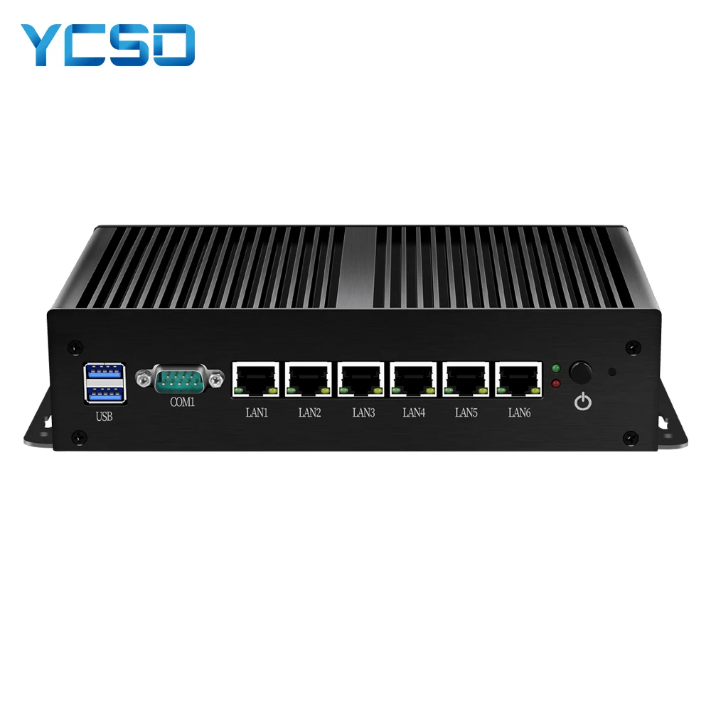 Мини-ПК YCSD 6*1000 Мбит/с Intel Core i3 7100U Celeron 3955U 3855U | Компьютеры и офис