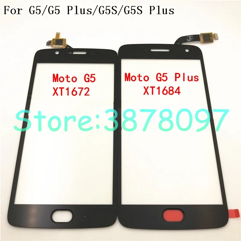 Новинка для Motorola Moto G5/G5 Plus/G5S + G5s Plus/G5s Передняя стеклянная Сенсорная панель