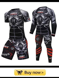 Red FLASH MMA Bjj боксерская футболка спортивная мужская Рашгард джиу джитсу с длинным рукавом Фитнес муай свитер тайский брюки шорты 3D