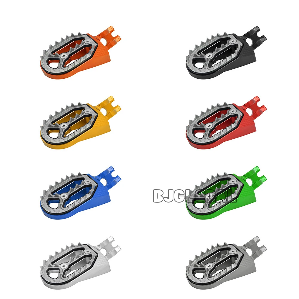 CNC ножная педаль Запчасти для Kawasaki 250 KX KX250 KX250F KX450F KLX450 SUZUKI RMZ250 250 RMZ питбайк мотокросса подножки