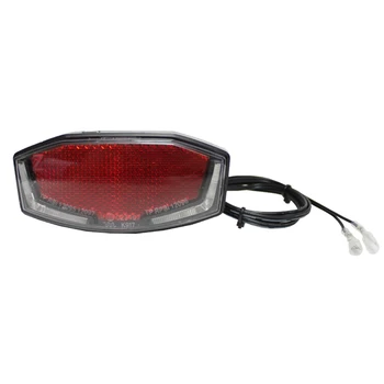 

Rear Headlight Tail Taillight Safety Cycling Riding Ebike Brake Warning