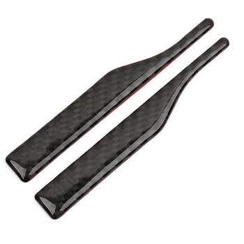 

2 pcs Carbon fiber Anti-collision bumper sticker Car Rearview mirror Anti-Rubbing Bands Protector for Audi a3 a4 a5 a6 s4 s5 s6