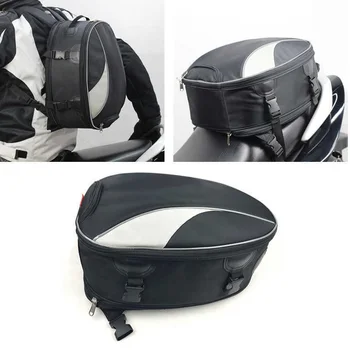 

Multifunction Motorcycle Tail Bag Helmet Holder Backpack Shoulder Carry Tank Bag Waterproof Motorcycle Luggage Bag
