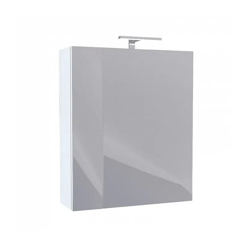 Зеркало-шкаф IDDIS NMIR502i99 (двухдверный, белый, ЛДСП)