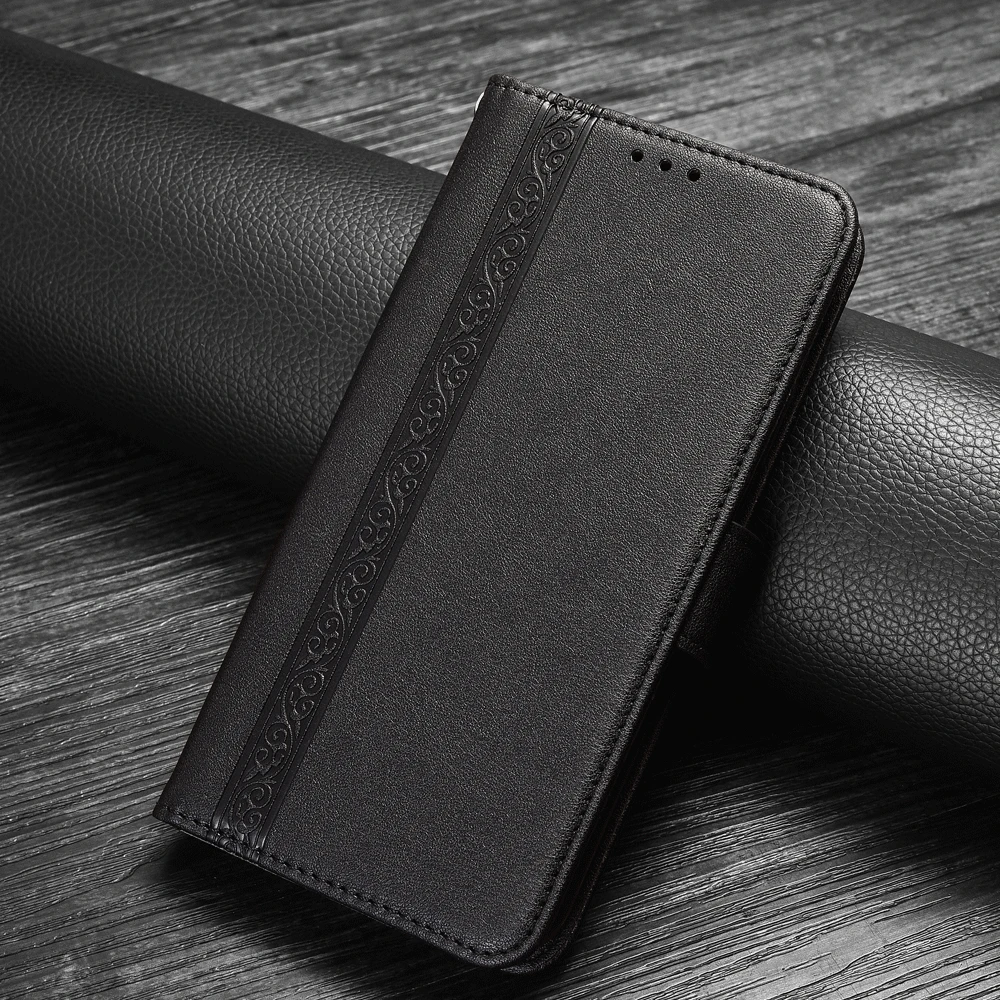 Luxury Flip Book Leather Case for Meizu M5 M6 Note  M5c M5s M6T M8 Lite Note 8 9 Stand Wallet Phone Bags Cover with Strap cases for meizu black Cases For Meizu