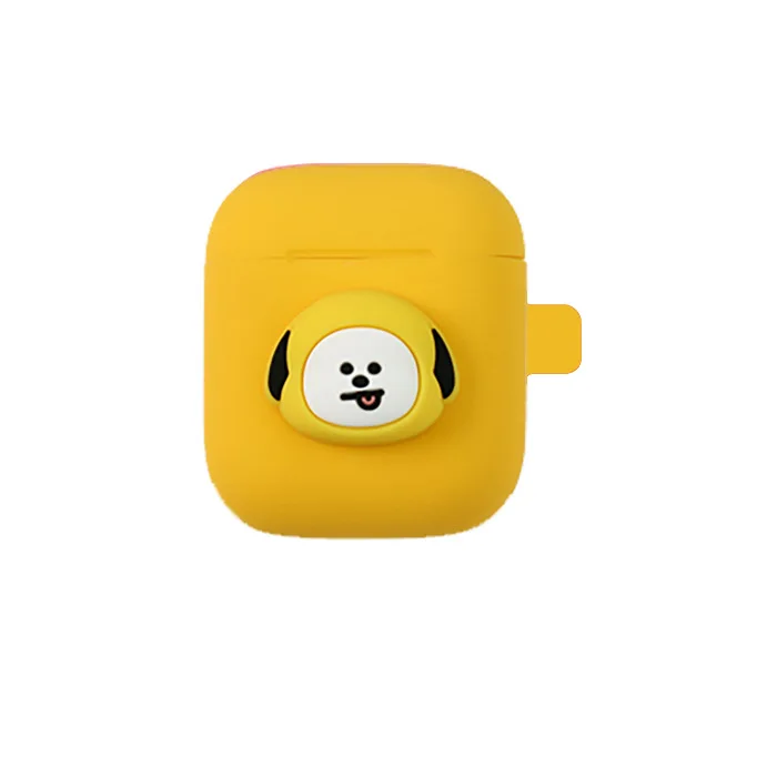 K pop Bangtan мальчики каваи мультфильм IPHONE airpods pro Чехол беспроводной bluetooth гарнитура наушники коробка защитный чехол
