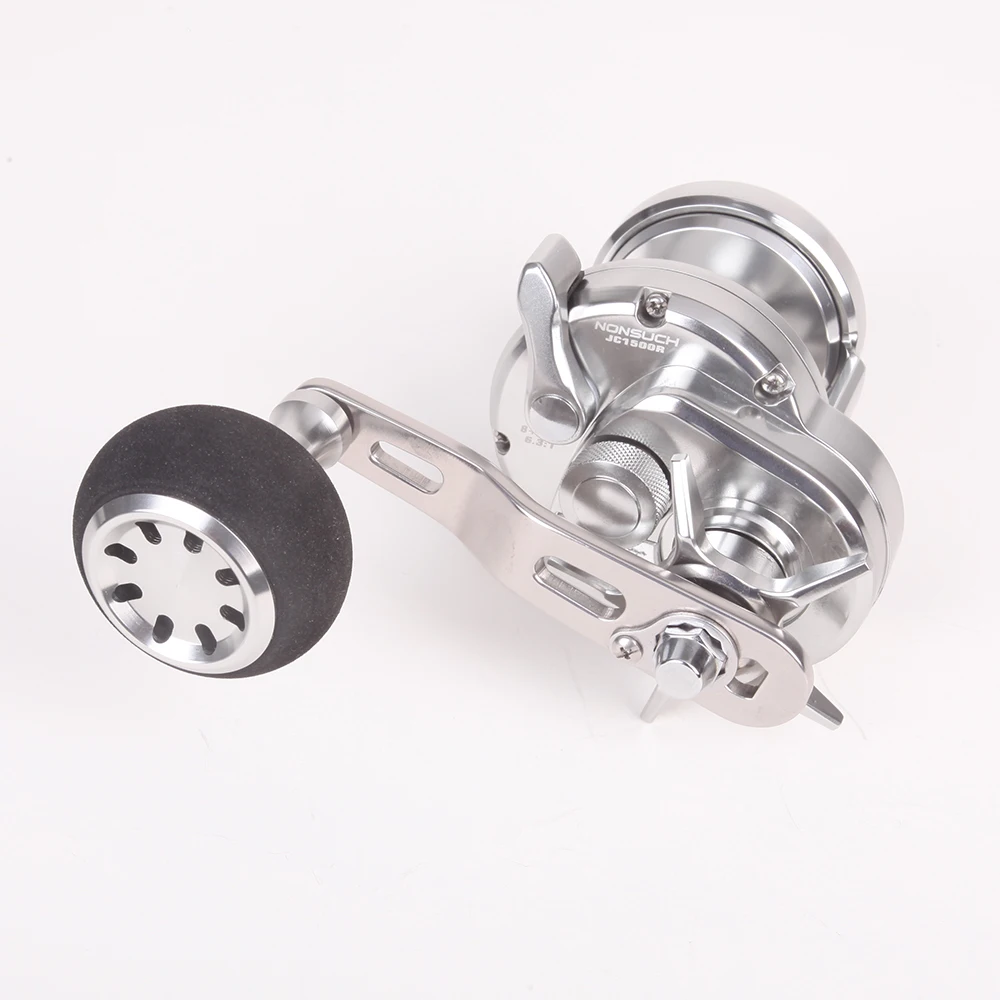 NOEBY JG1500/2500 슬로우 지깅 낚시 릴 보트 릴/베이트 15 кг/25 кг 최대 드랙력 파워핸들 빅 베이트